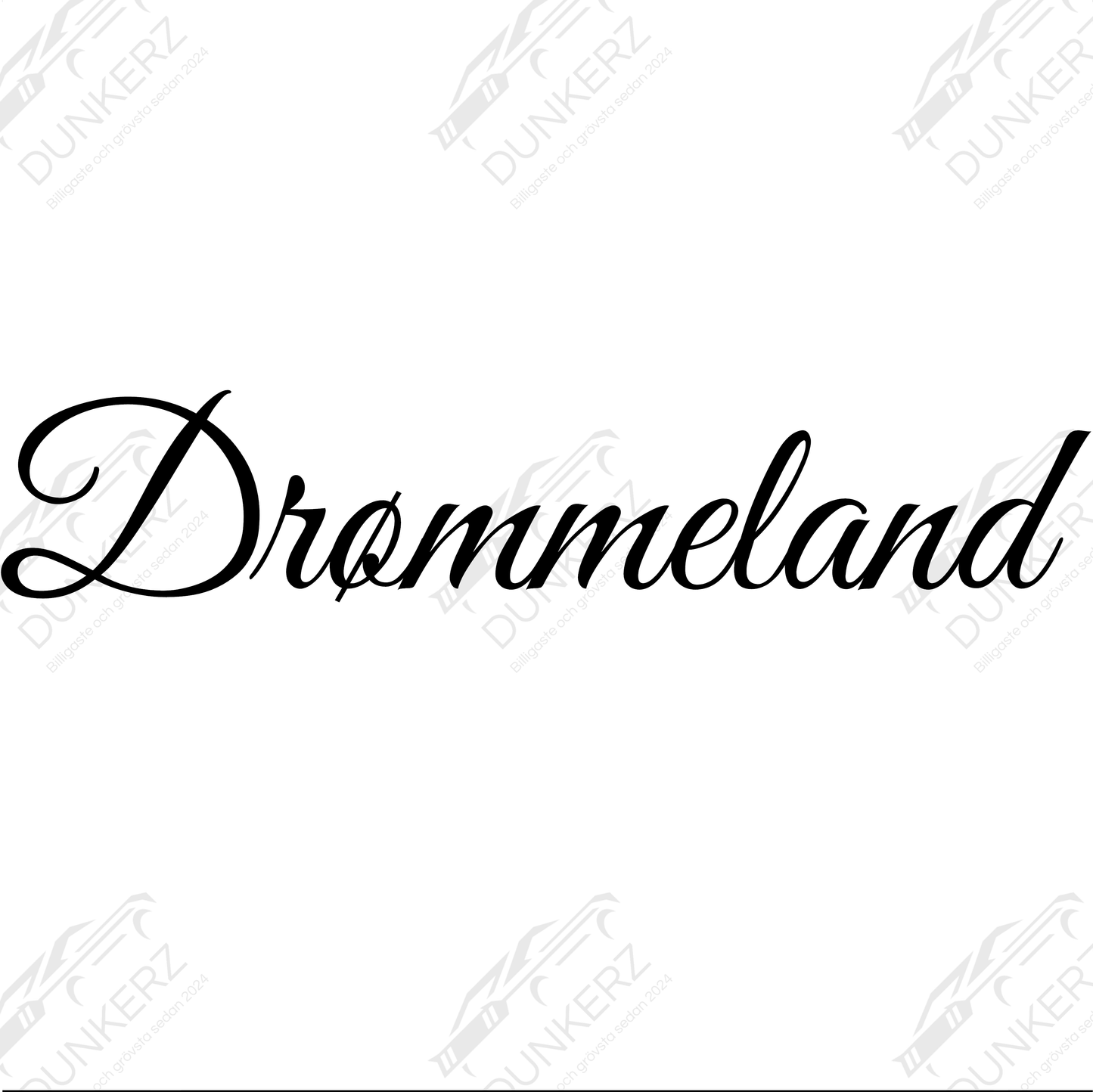 Drømmeland - Dekal - Dunkerz Dekaler