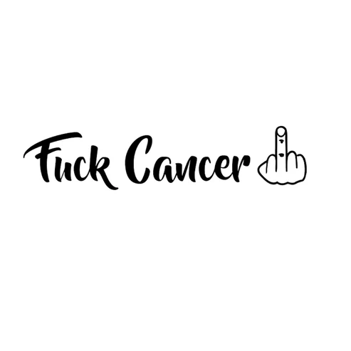 Fuck Cancer #2 - Dekal