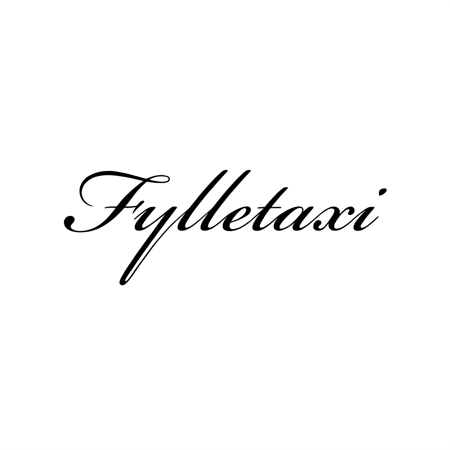 Fylletaxi - Dekal