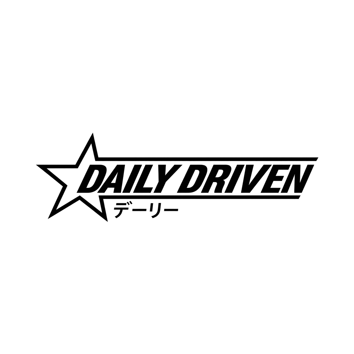 Daily Driven - Dekal