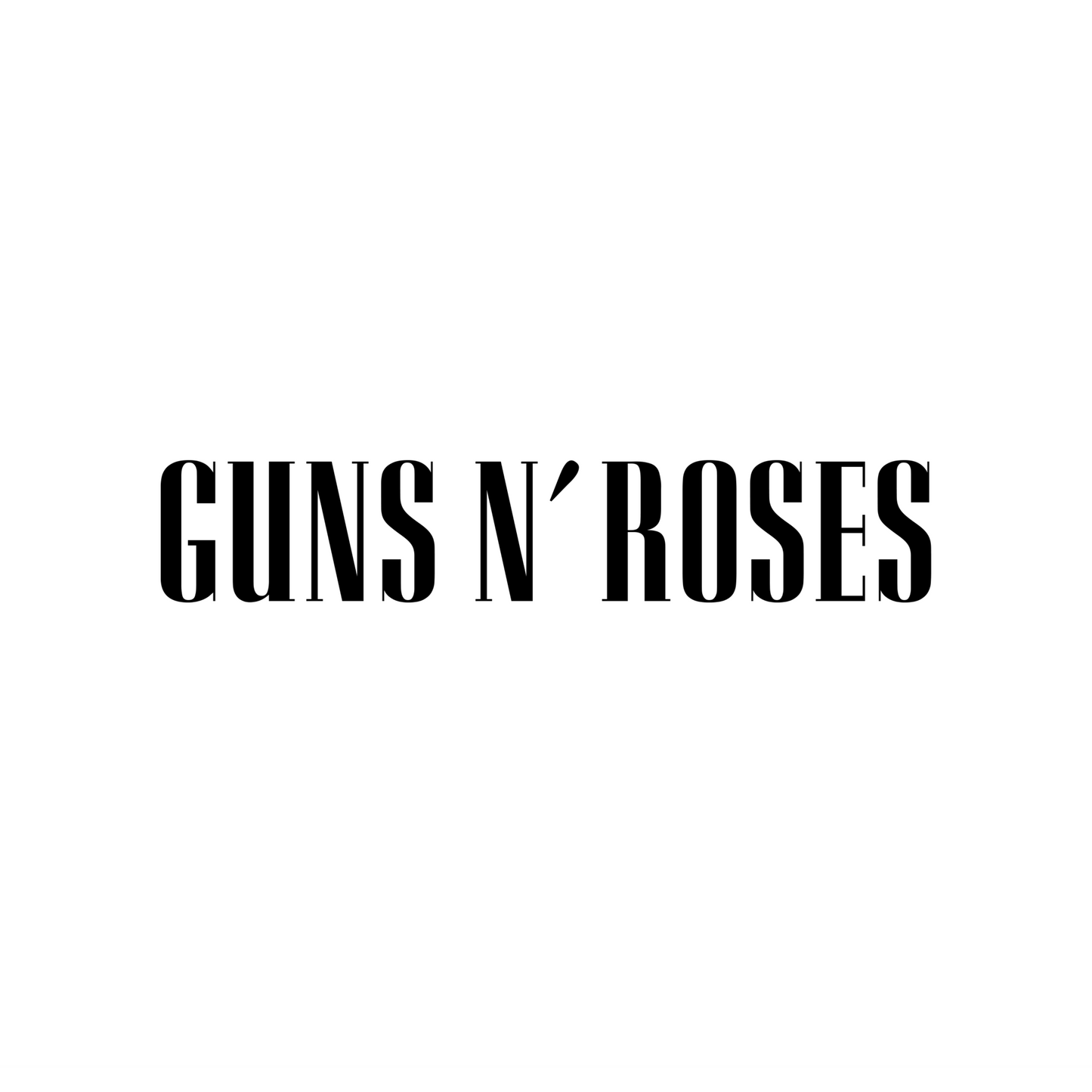 Guns N' Roses - Dekal - Dunkerz Dekaler