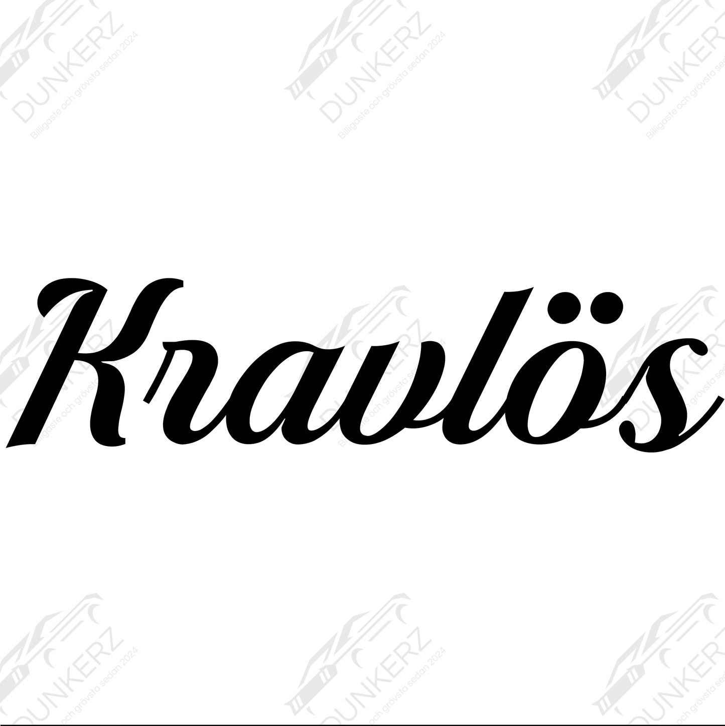 Kravlös - Dekal - Dunkerz Dekaler