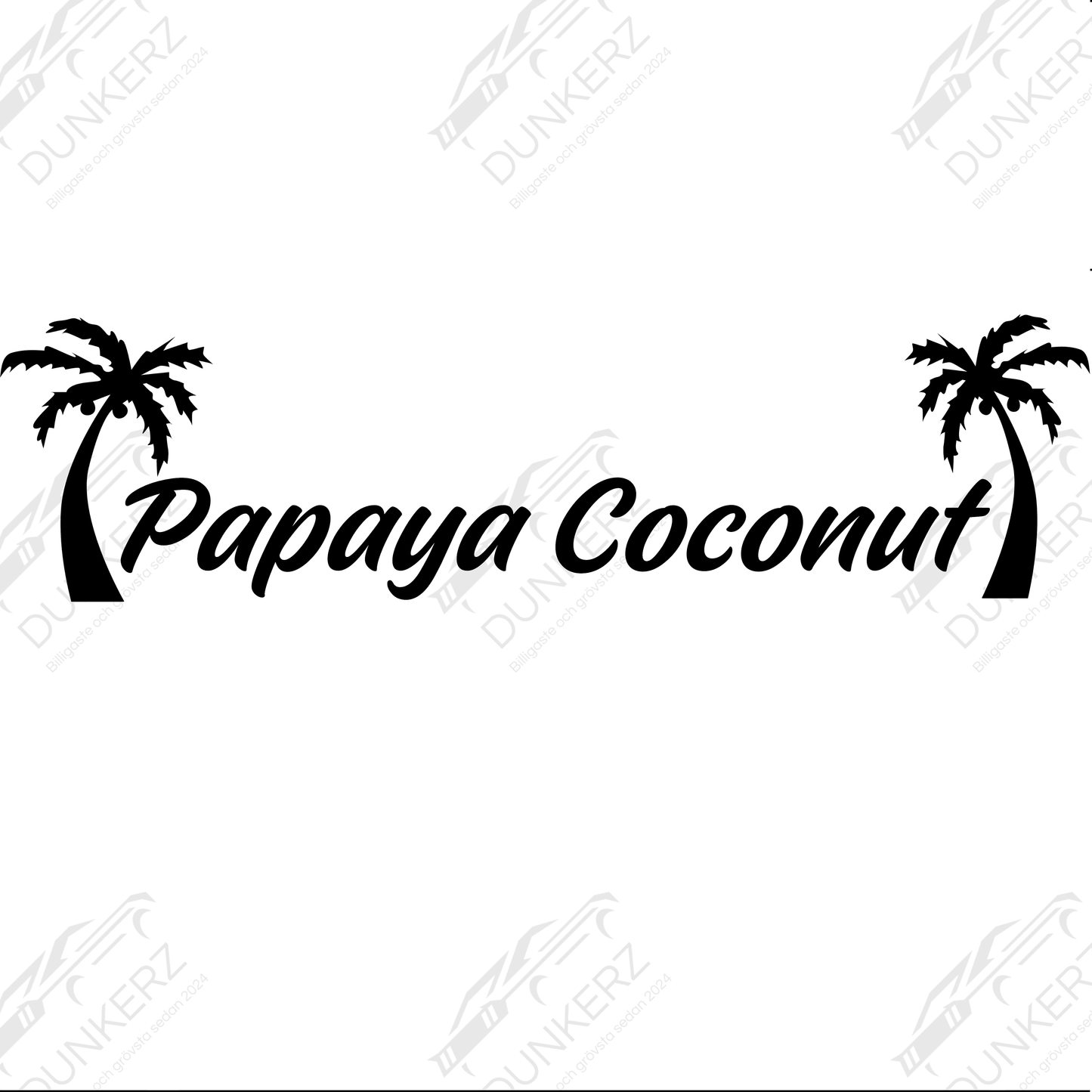 Papaya Coconut - Dekal - Dunkerz Dekaler
