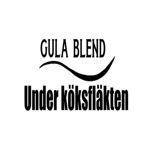 Gula Blend Under Köksfläkten #2 - Dekal