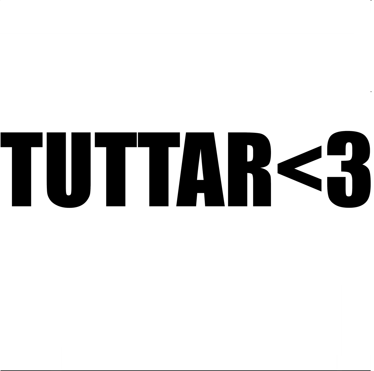 TUTTAR <3 - Dekal - Dunkerz Dekaler