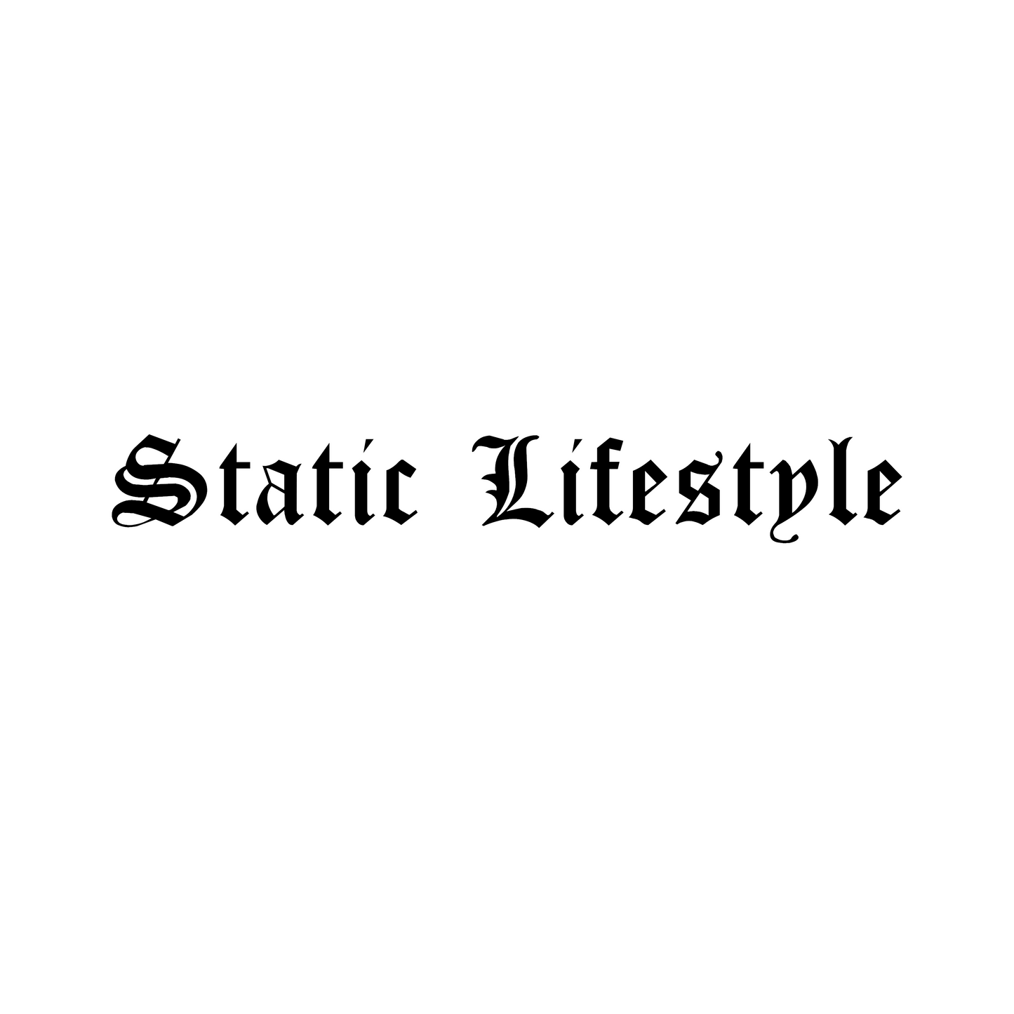Static Lifestyle - Dekal
