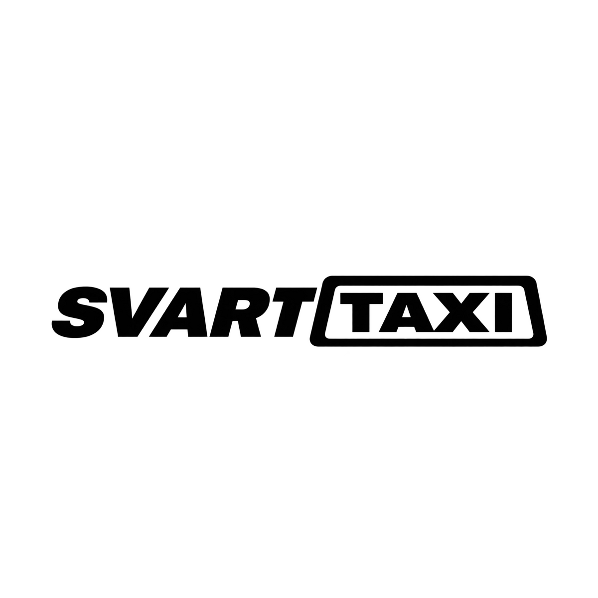 Svart taxi #2 - Dekal